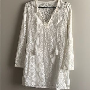 BEAUTIFUL cotton lace summer dress!!